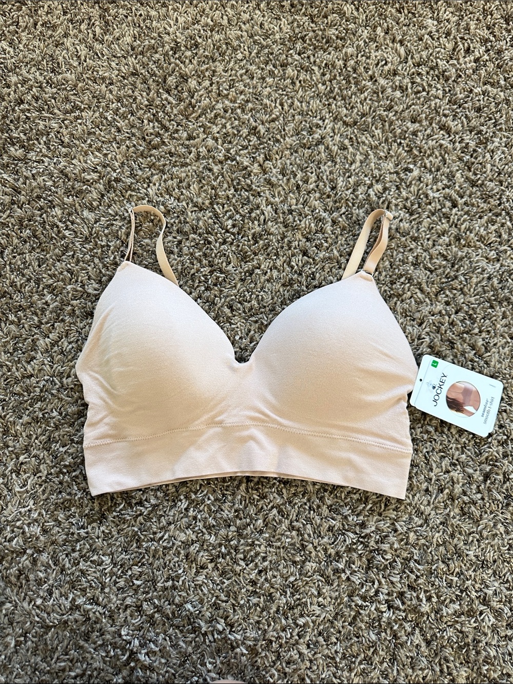BRAND NEW WITH TAGS Jockey Women’s Bra Seamfree Smooth T-shirt Bralette